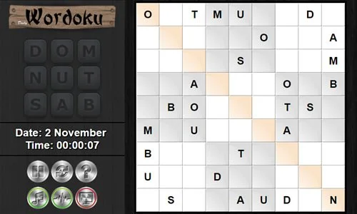 Daily Wordoku